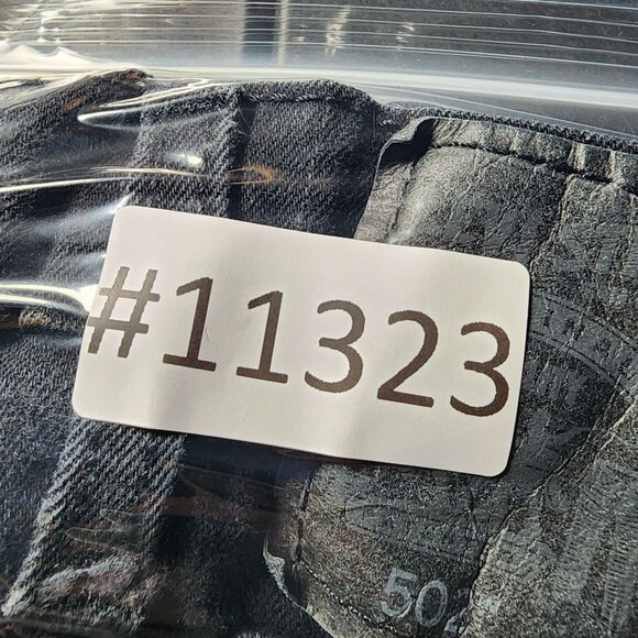 Levi's Jeans Mens 40x32 Black 502 Stretch Denim High Rise Regular Fit Taper - Picture 14 of 14